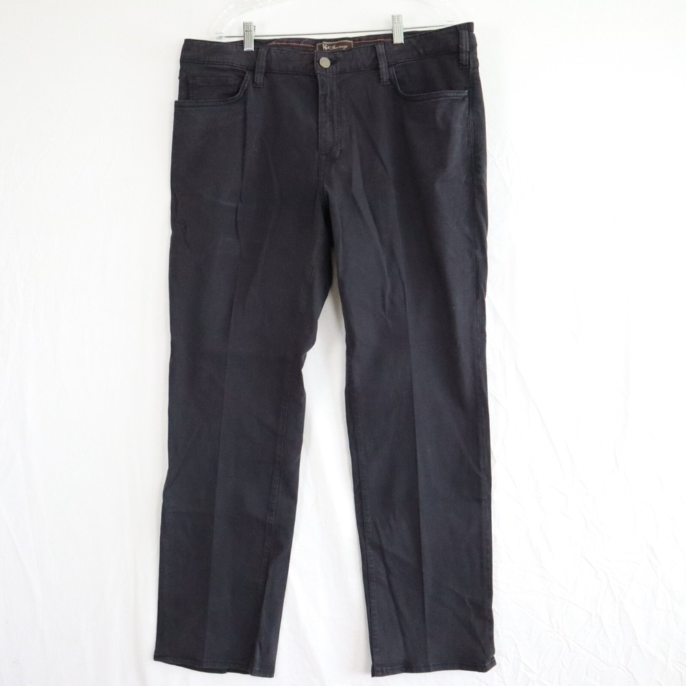 34 Heritage Pants Mens 40x32 Straight‎ Leg 5-Pocket Jeans Trousers Stretch Gray